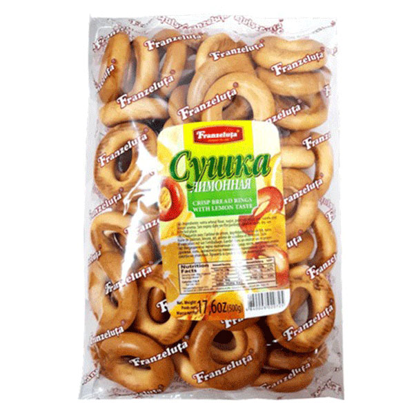 Сушка с Лимоном – 17.64 унции (500гр)